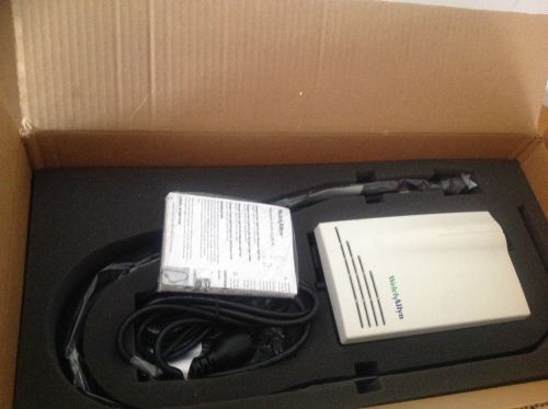 Welch allyn exam light iii with fiber-optic light pipe + stand for sale