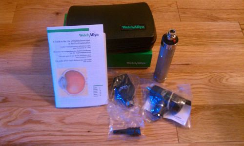 New Welch Allyn 3.5V Ophthalmoscope-Otoscope Diagnostic Set #97250-M