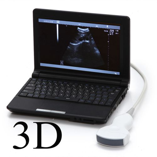 10.1 inch tft lcd digital laptop notebook ultrasound scanner machine convex + 3d for sale