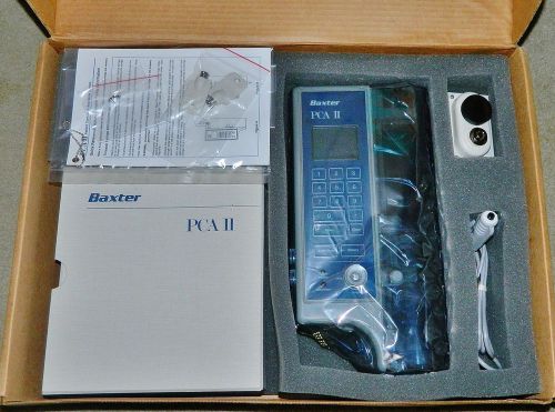 Baxter/bard pca ll patient controlled analgesia system/pump (mfg. refurbished) for sale