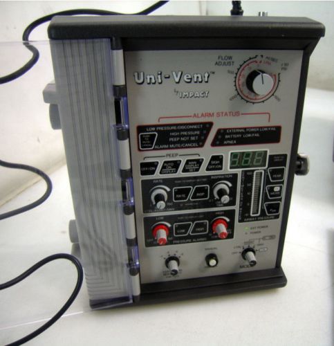 Impact 750 Uni-Vent Portable Ventilator Emergency EMS EMT Medical