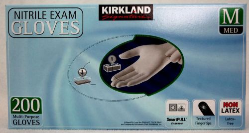 Kirkland Signature Nitrile Latex Free Exam Gloves 200 ct - Size M
