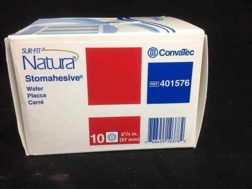 Convatec # 401576 Natura Stomahesive  Cut-to-fit Wafer 2.25&#034; Box of 10