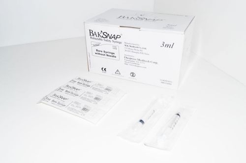 TB Syringe without Needle - 100/Box