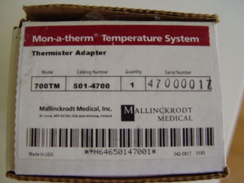 2 - UNITS  MON-A-THERM E TEMPERATURE SYSTEM THERMISTOR ADAPTER