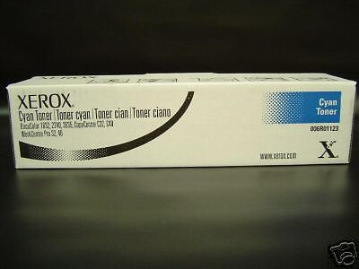 006r01123 genuine xerox docucolor 1632 2240 cyan toner for sale