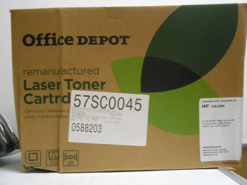 OFFICE DEPOT RE MANUFACTURED PRINTER TONER REPLACEMENT CARTAGE  FOR HP C4129X