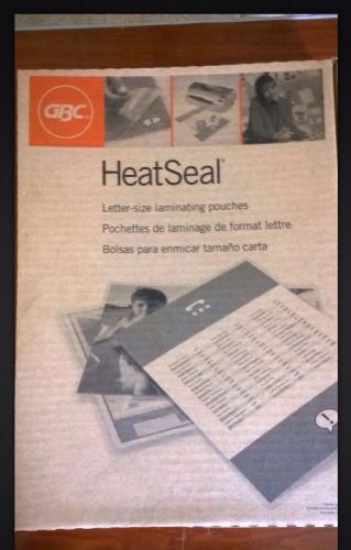 Gbc heatseal laminating pouches for sale