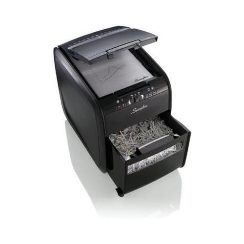 ACCO 1757574 Swingline Stack &amp; Shred 80X Personal Shredder,Cross Cut,80 Per Pass