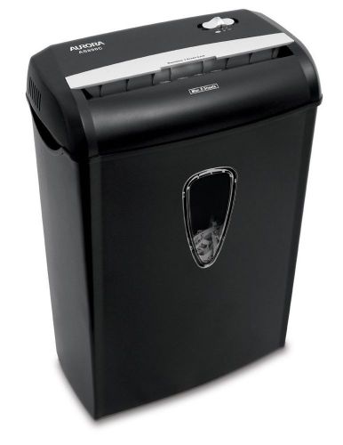Aurora as890c 8-sheet cross-cut paper/credit card shredder with basket, new for sale
