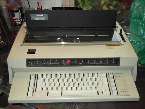 IBM MODEL 6746 ELECTRONIC TYPEWRITER, HAD COMPLETE OVER HAUL, 3 MONTHS GUARANTEE