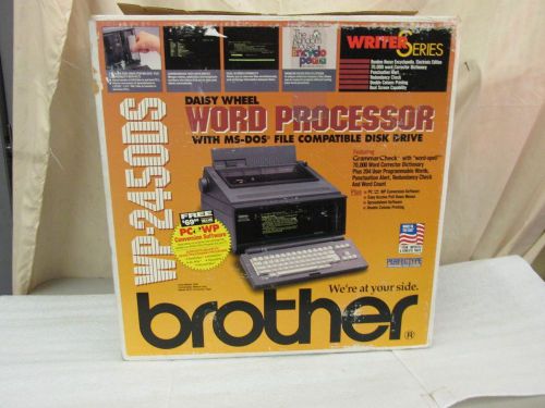 BROTHER MODEL WP-2450DS DAISY WHEEL WORD PROCESSOR