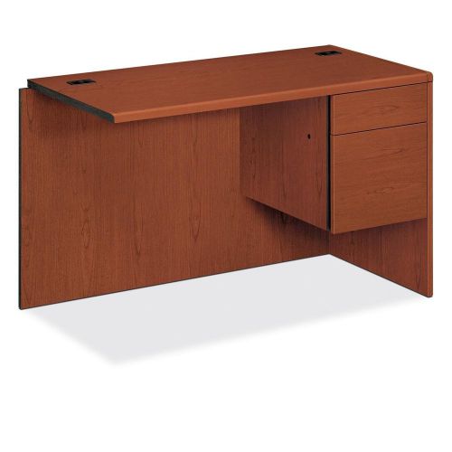 The hon company hon10715rjj 10700 series henna cherry laminate desking for sale