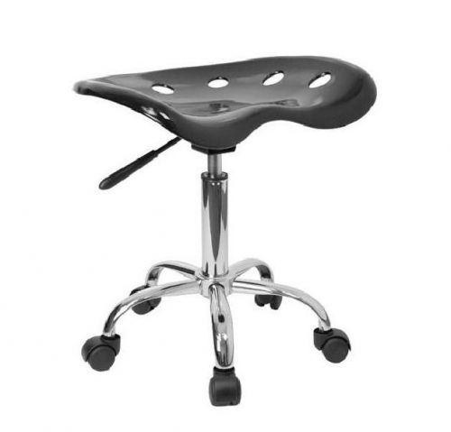 Tractor Seat Stool Black And Chrome Stool - LF214ABLACK New