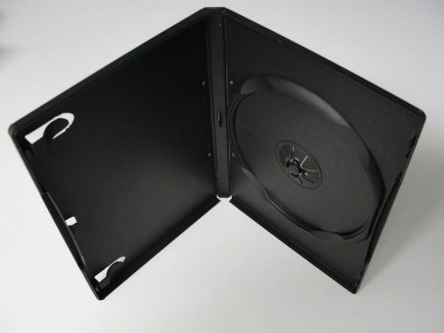 10 Standard (14mm) Black (1) Single Disc DVD Case