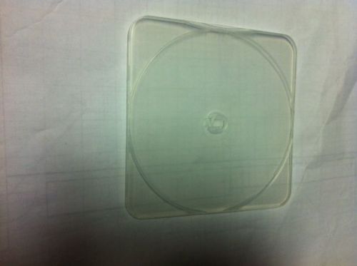 200 new 4mm ultra slim cd/dvd poly cases, round corner clear cp04-1c-rsr-ps09 for sale