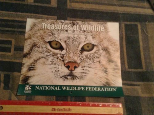 2011 - 2012 18 MONTH WALL CALENDAR TREASURES OF WILDLIFE National Wildlife Fed.