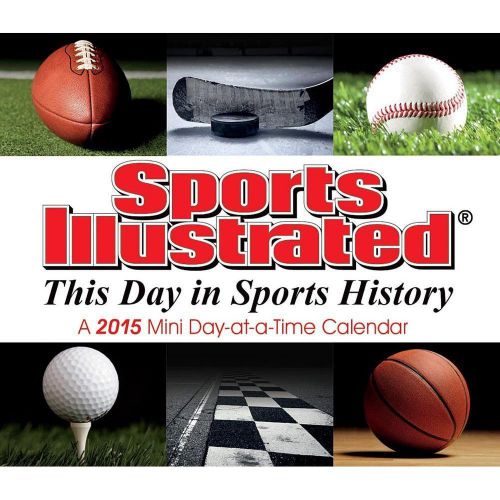 Sports Illustrated This Day In Sports History 2015 Mini Box Calendar
