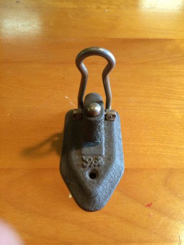 Vintage Cast Iron One Hole Punch Office Supplies Desk Accessory