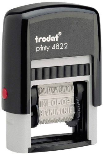 Bnib trodat 4822 multi-word band stamp 12 words for sale