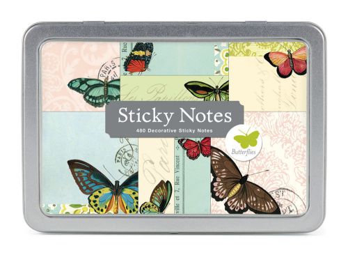 Cavallini &amp; Co. Butterflies Sticky Note Set / Decorative Post its