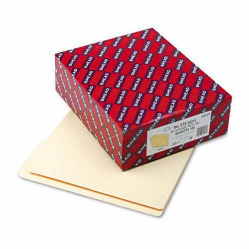 Smead Folders, 1/2 Cut Top, Letter, Manila, 100 per Box (SMD24127)