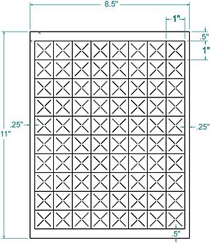 INKJET-LASER LABELS Price Marking Label 80x100 sheets