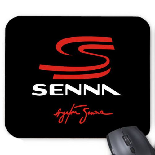 Ayrton Senna Logo Computer Mousepad Mouse Pad Mat Hot Gift