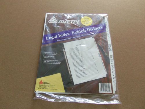 Avery Collated Legal Index Exhibit Dividers 1-10 Table Of Contents