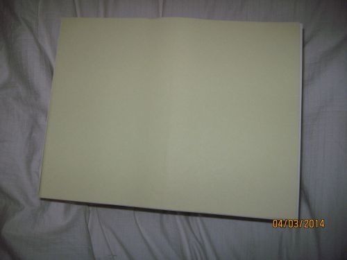 1100 Sheets 2 Part Carbon Paper 8.5 X 11 ,  1/2 perforated , white / yellow