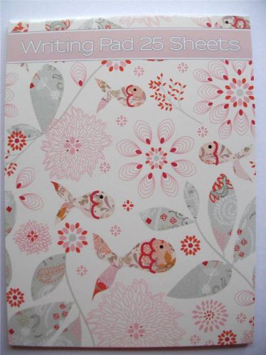 Writing Pad Note Paper New Candy Fish For Correspondence Letters Invites 25 Page