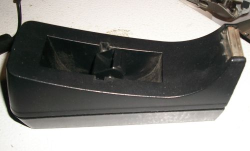 Scotch Desktop Tape Dispenser, 1&#034; Core, Weighted Non-Skid Base, Black