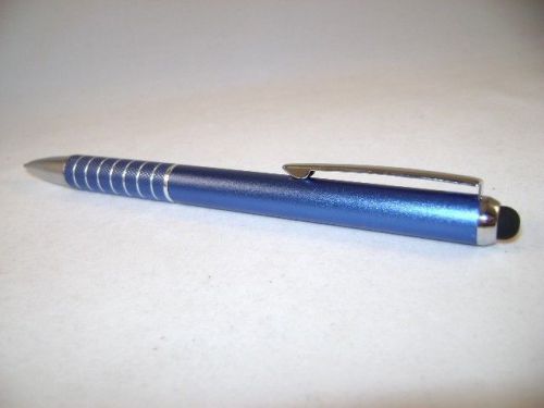 Personalized Metal 2-in-1 Stylus / Ballpoint Pen Ideal Christmas Gift - Blue