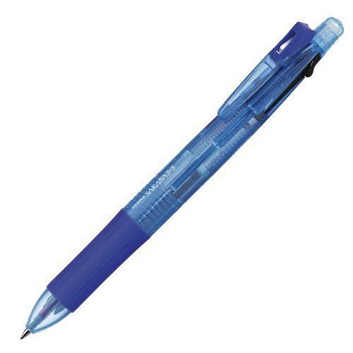 Zebra SJ3 SARASA 3+S 0.5mm 3 Color Multi Pen 0.5mm And Pencil 0.5mm Blue Body