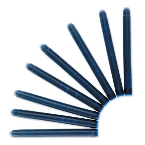 Waterman Fountain Pen Cartridge - Blue - 8 / Pack