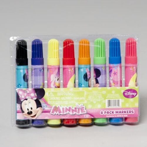 MARKERS 8 PACK DISNEY MINNIE MOUSE PEGGABLE, Case of 48