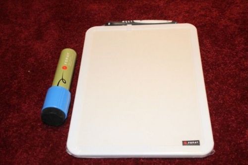 FORAY Magnetic Dry Erase Board  GRAY  8.5 X 11 IN