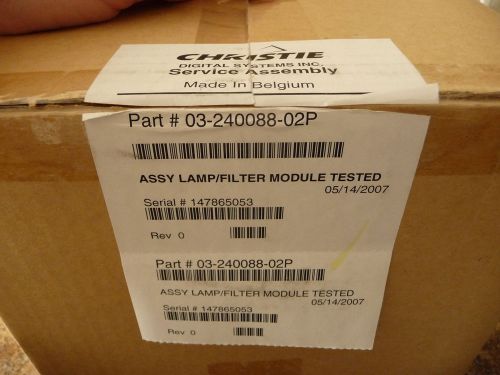Genuine Christy Projector Replacement Lamp (03-240088-02P) NIB