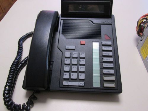 Nortel Meridian M2008HF Digital phone - Black used tested and working office 02