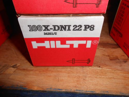 HILTI 100X-DNI22P8 SINGLE PIN FASTENER