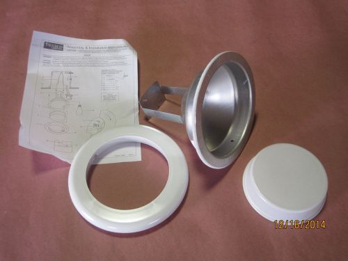 Progress lighting 6 in. white recessed drop opal shower trim p8009-60 for sale