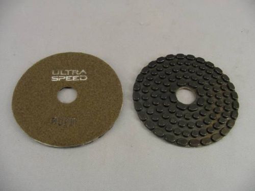 5” Ultra-Speed Wet Diamond Polishing Disc – Velcro Backed - #Black Buff (#44)
