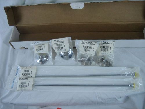 Brasstech 482x/26 2ea toilet supply kit 403 436 441 polished chrome new in box for sale