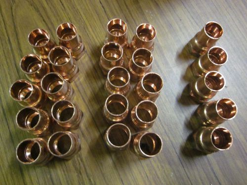 25 box elkhart copper - 3/4&#034; adapter, female, cxf for sale