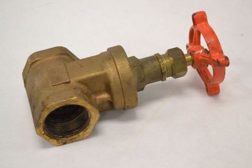 Stockham b-128 300swp 150 brass threaded 1-1/4 in gate valve b265160 for sale