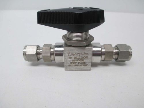 New swagelok ss-83ks6 high pressure stainless 1/2in npt ball valve d347939 for sale