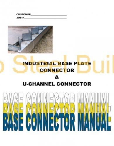 Duro Steel Arch Building Kit DIY Hand Welded Metal Buildings Base Plate Manual