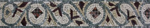 Arabian charm eyes nazar border marble mosaic bd339 for sale
