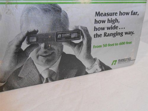 Measure how high how wide how far with the ranging 600 for sale