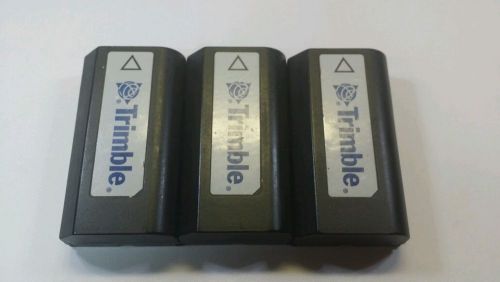 Trimble 7.4v/2400mah 54344 li-lon battery 5700 5800 r7 r8 lot of 3 for sale